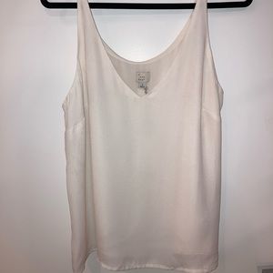 Cream Tank Top